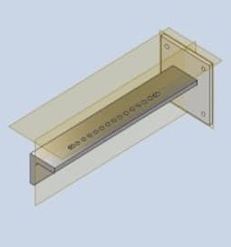 Board Guide Adjuster Weldment, LH
