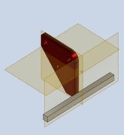 UNIVERSAL BOARD KICKER WELDMENT