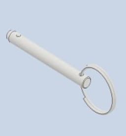 Quick Release Pin, 1/4" Diameter, 1-13/16" Usable Length