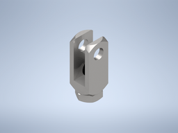 CLEVIS, MODIFIED FEMALE, RAIL