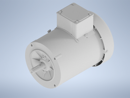 ELECTRIC MOTOR, 3 PHASE, 1/2 HP , 56 C FACE MOUNT