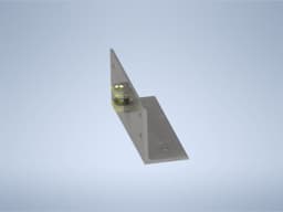 BRANDER MOUNT ANGLE, WELDMENT